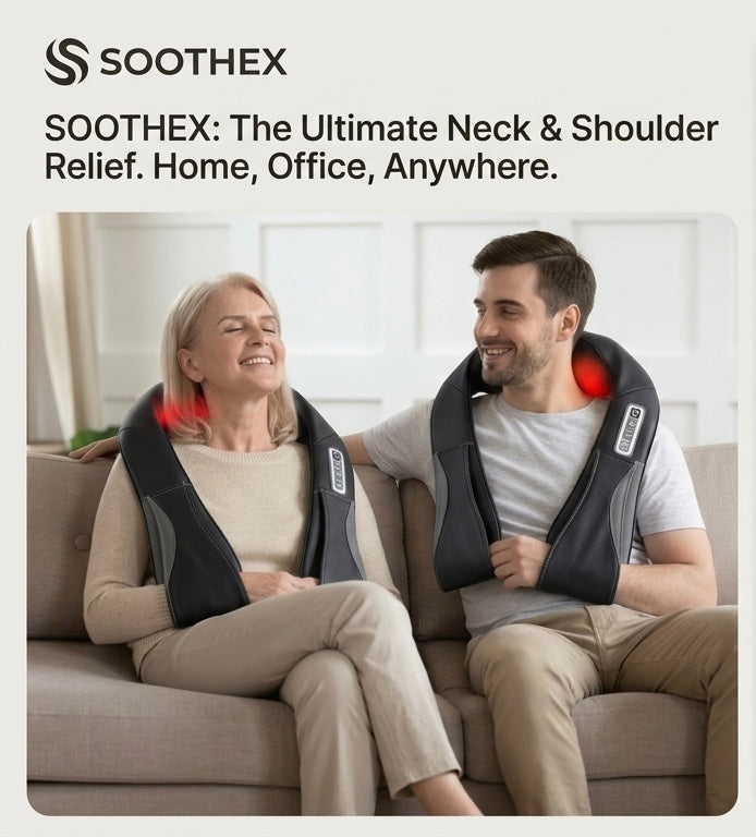 SOOTHEX || Recovery Shiatsu Heat Therapy Massager